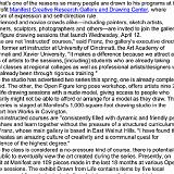 Talks about drawing classes offered at the Drawing Center, and "Drawn from Life." <br />Season 2 - 04.24.06 - AroundCinci.com - Gail Towns